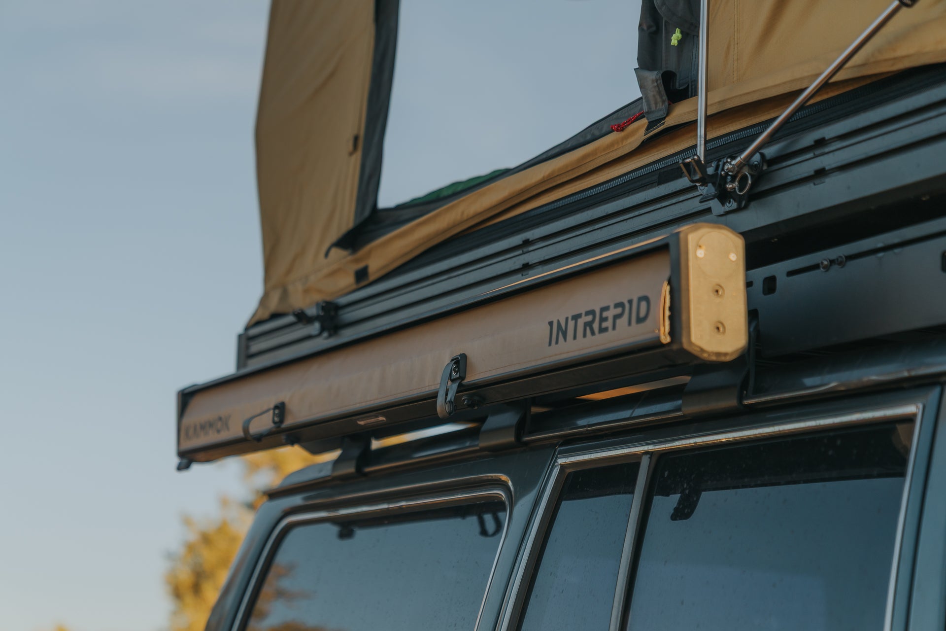 Intrepid x Kammok Crosswing Awning