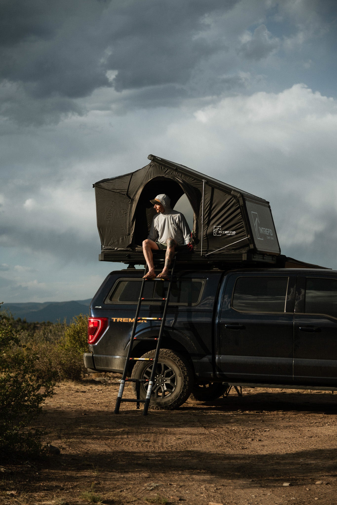 Geo 2.5 Pro | 2.5 Person Rooftop Tent with Awning - Intrepid Camp Gear