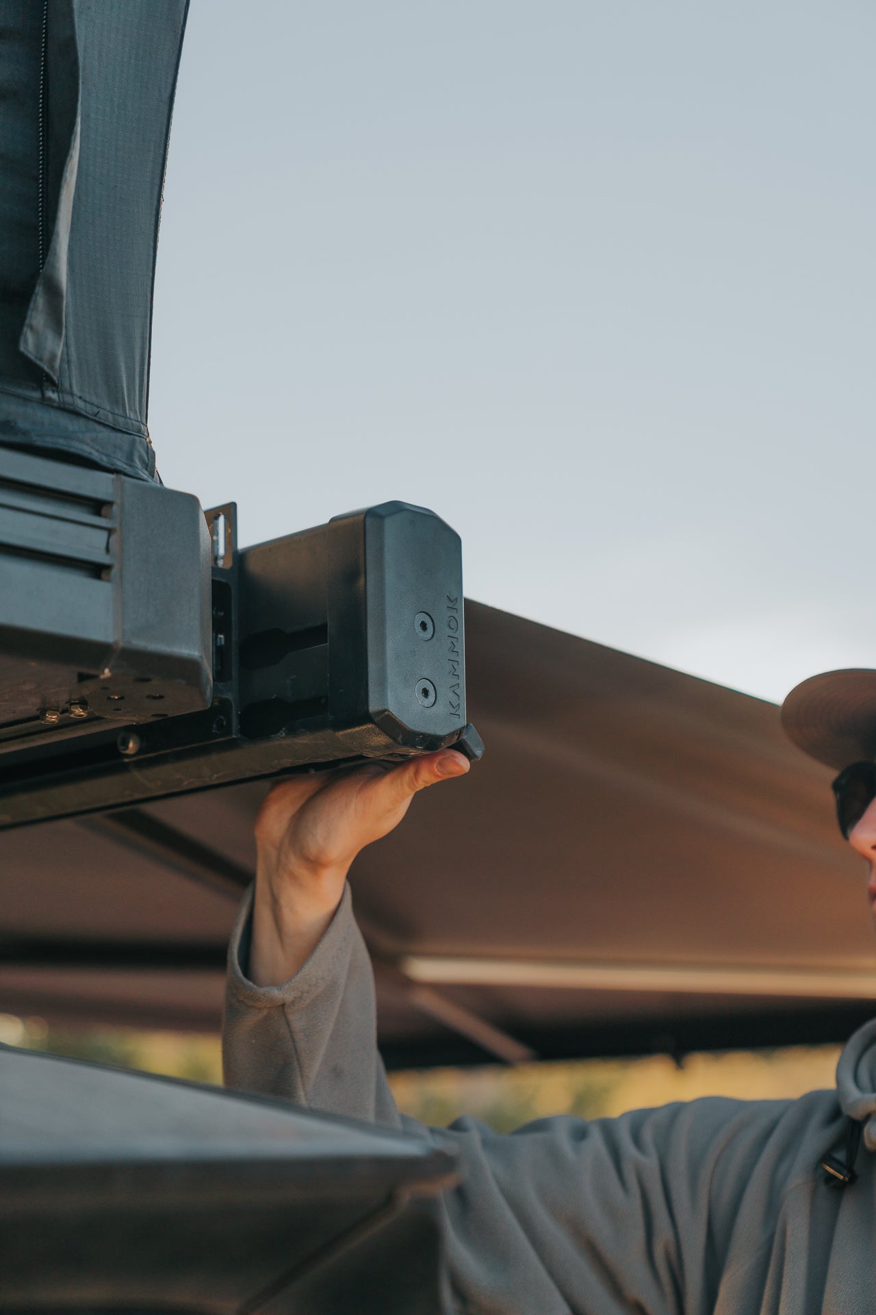 Intrepid x Kammok Crosswing Awning