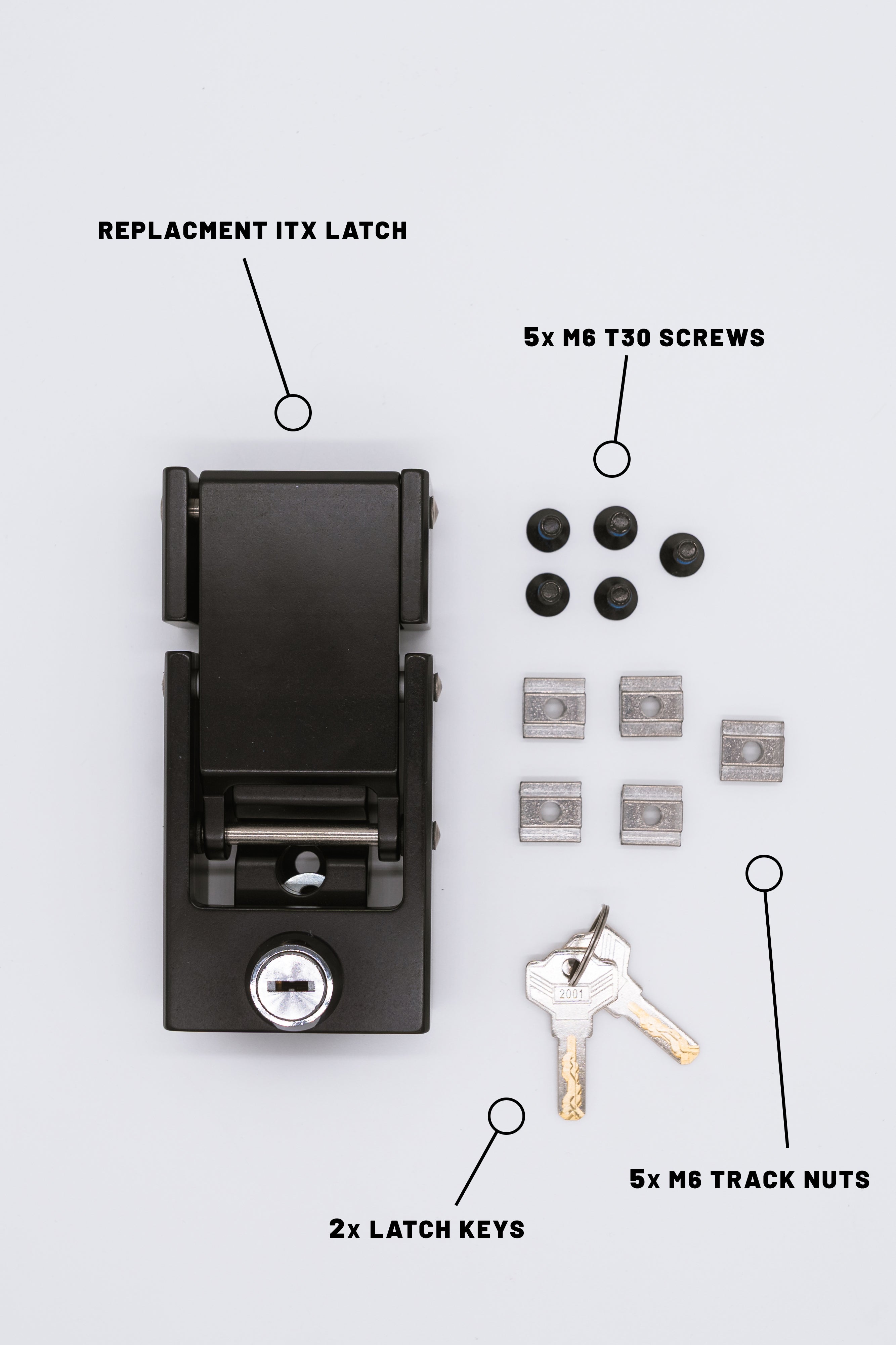 ITX Cargo Case Latch