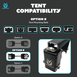 Vanultra Roof Top Tent Quick Release Mounts (Fit for Intrepid Camp Gear)
